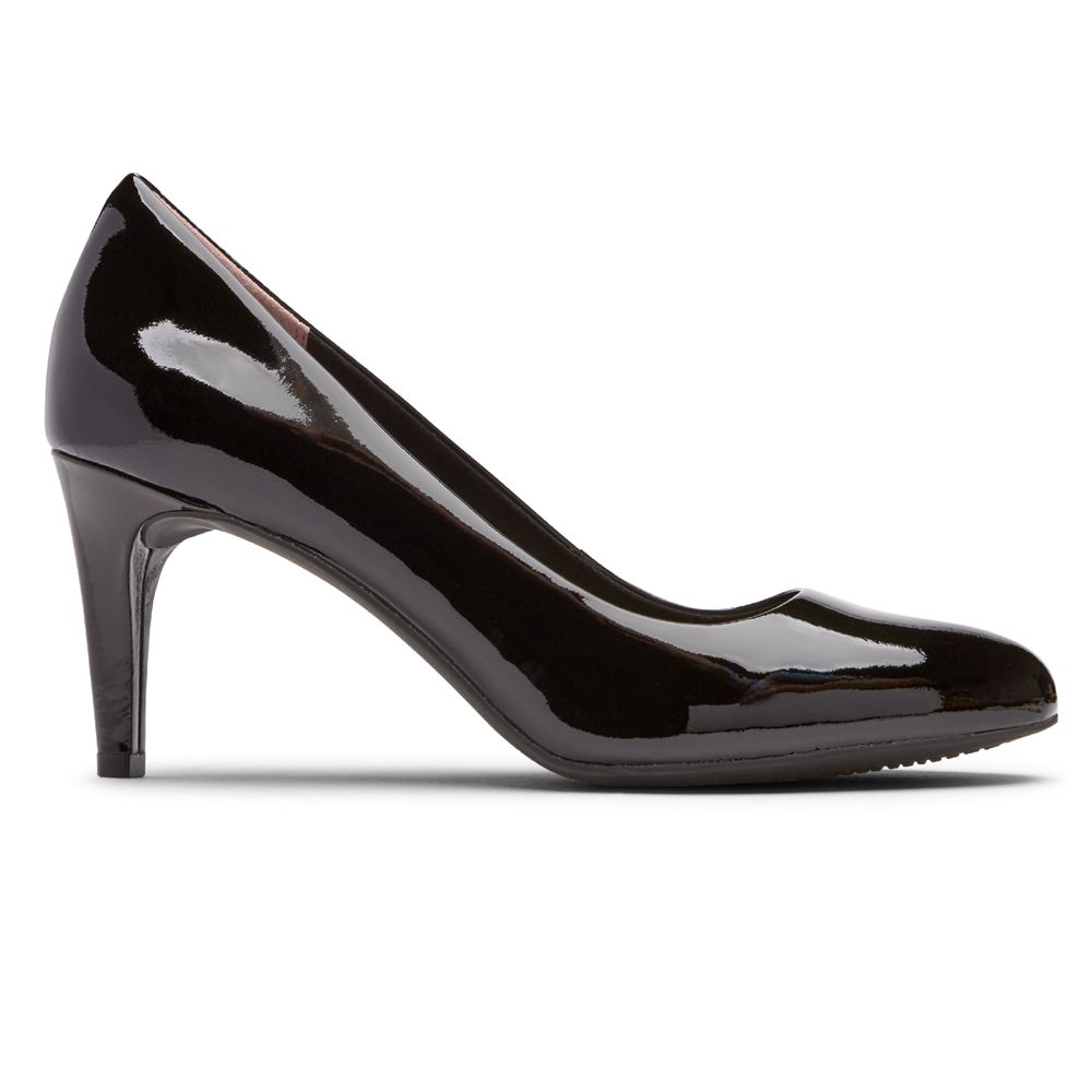 Rockport Total Motion Arabella Heel - Womens Pumps - Black - NZ (MPB-094728)